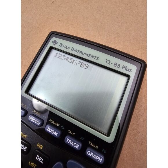 Texas Instruments TI-83 Plus Graphing Calculator w/cover. Not Working - Picture 6 of 6